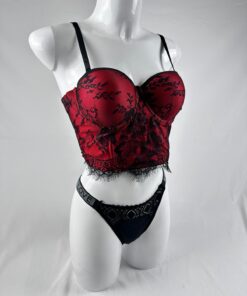 Corset con encaje