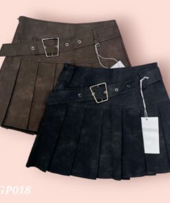 Minifalda tableada para dama gp018