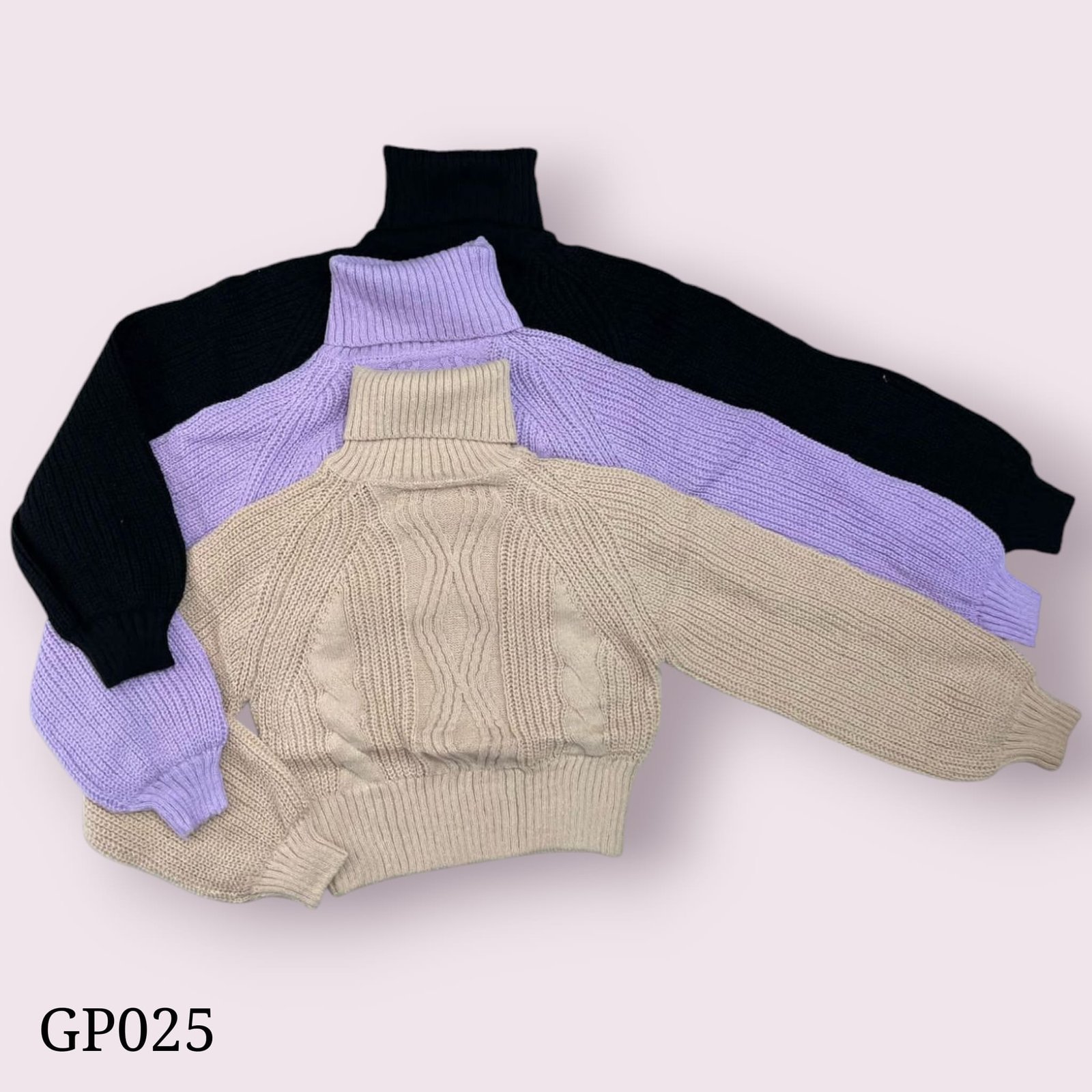 Polerón de punto para dama gp025