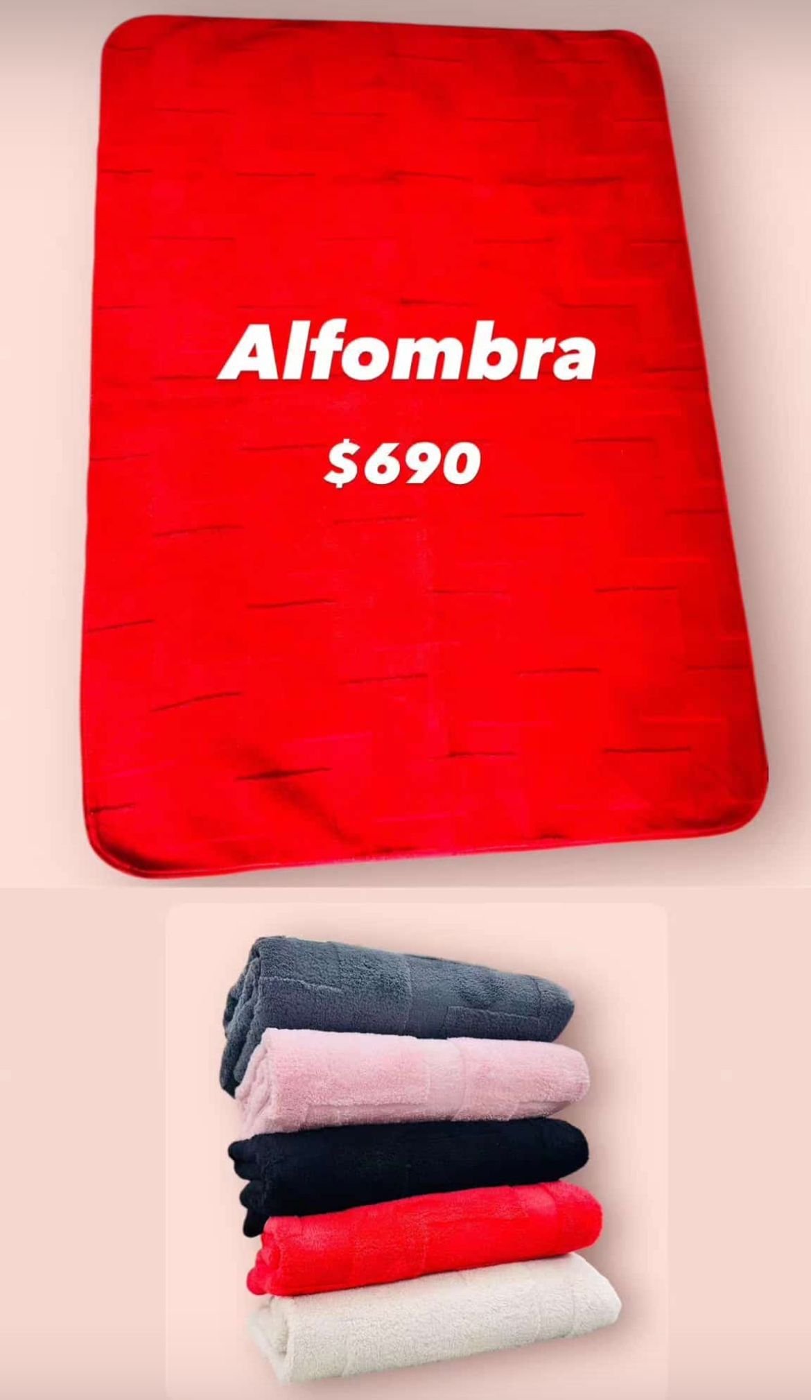 Alfombra lisa