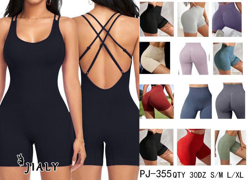 Catsuit espalda cruzada PJ 355