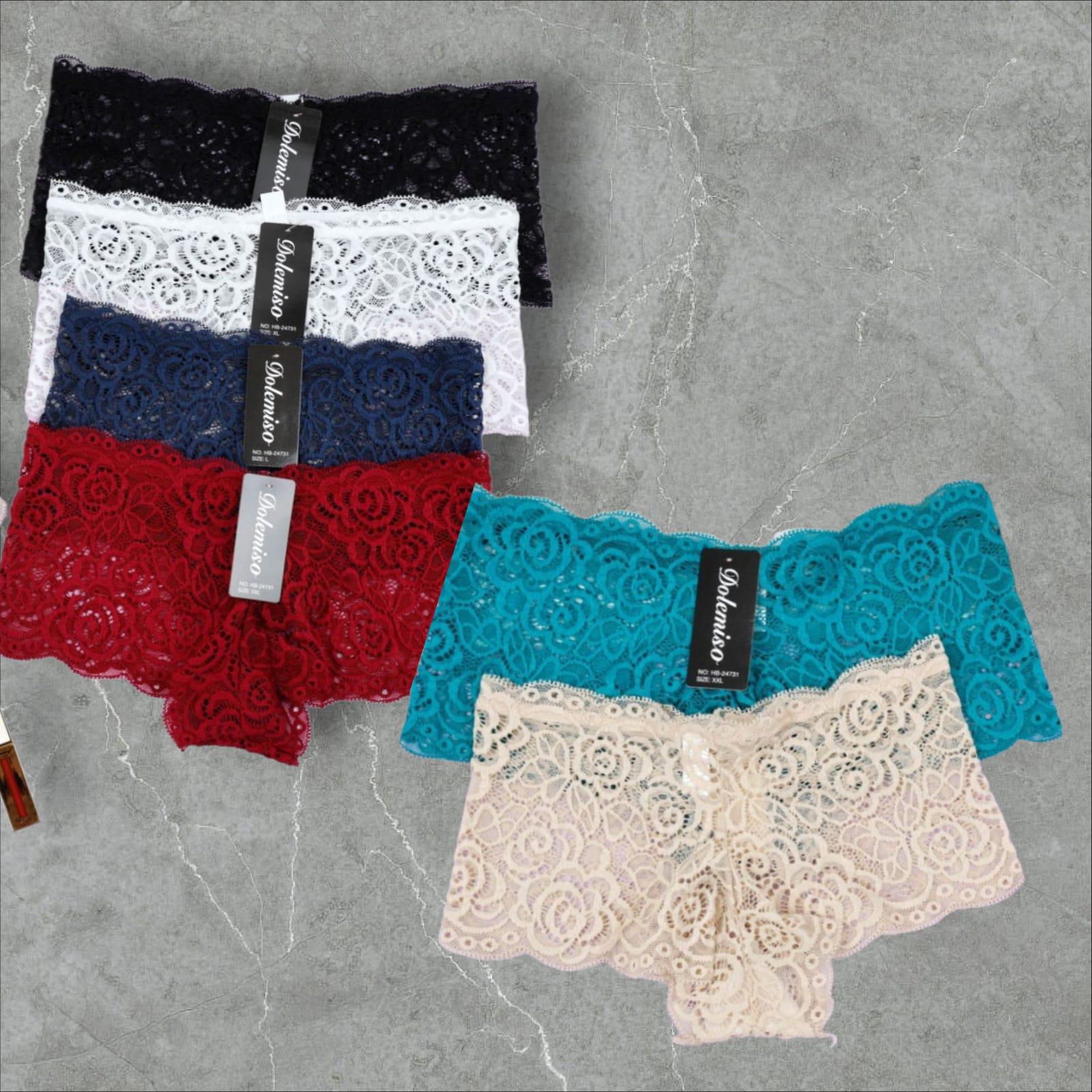 Boxer encaje dama HB-24731