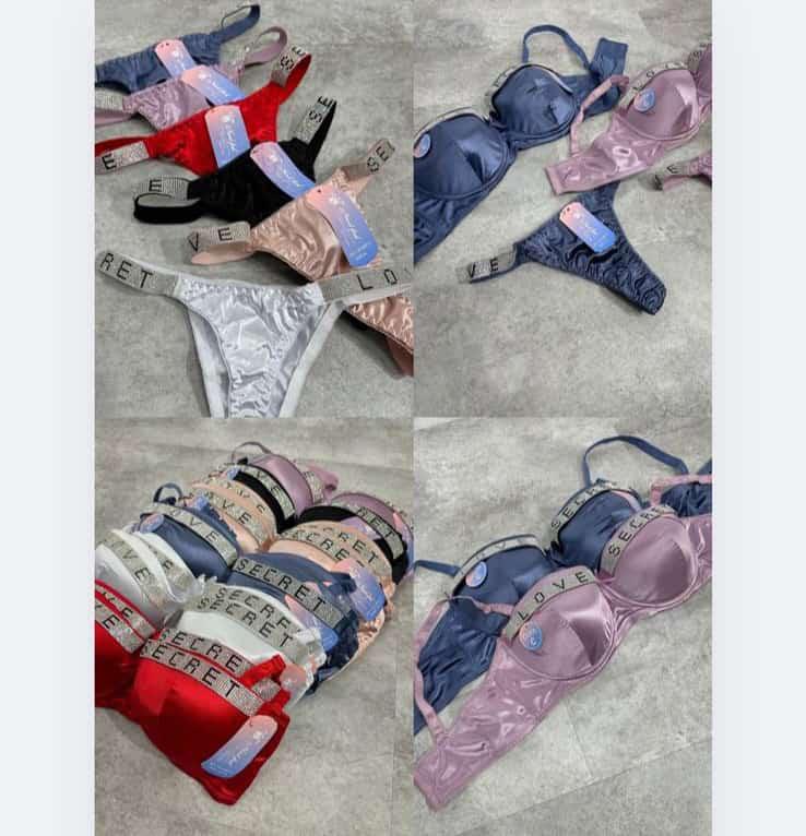 Conjunto con brillo sedita FJN-668117
