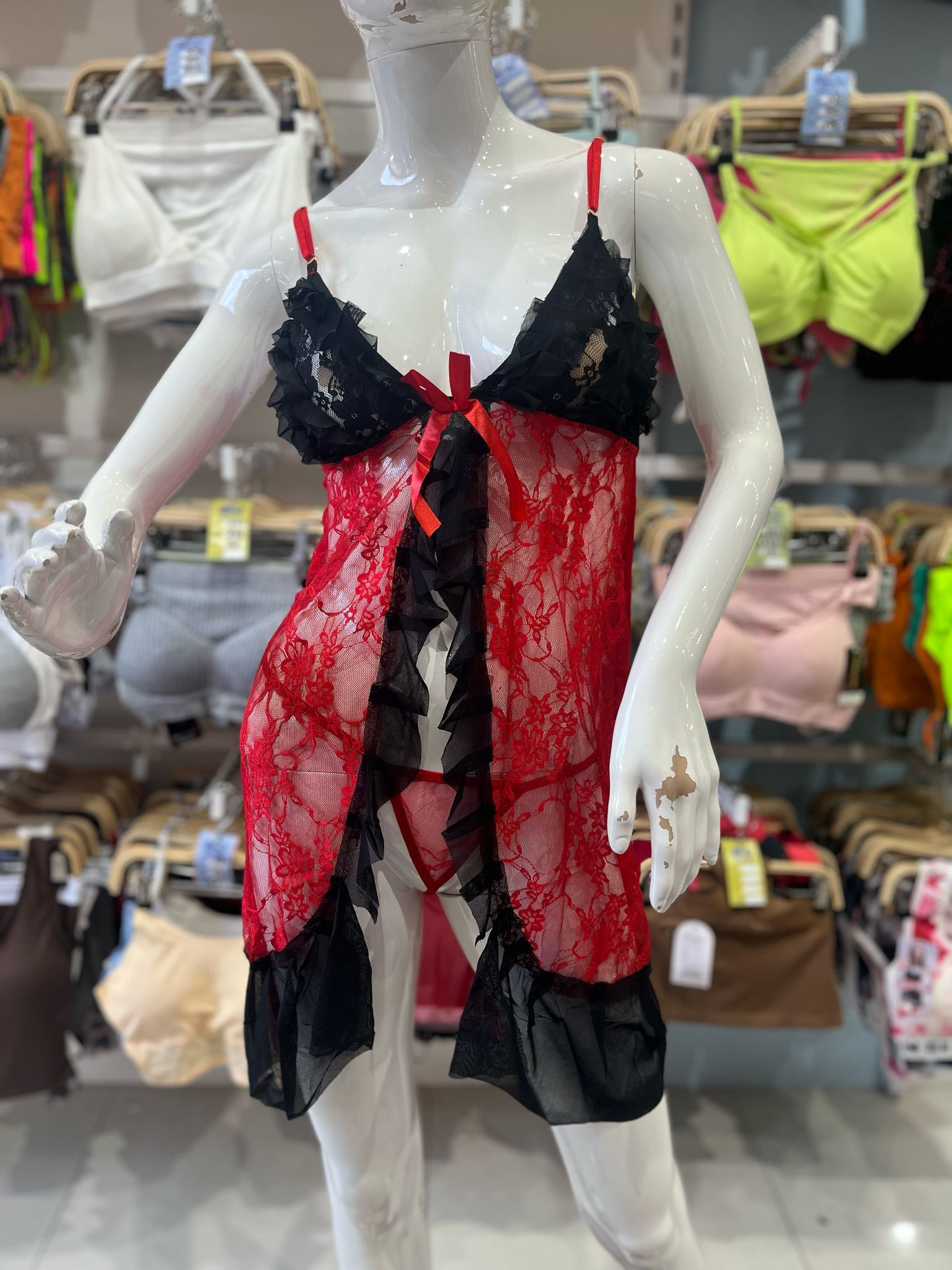 Baby doll volados 8807