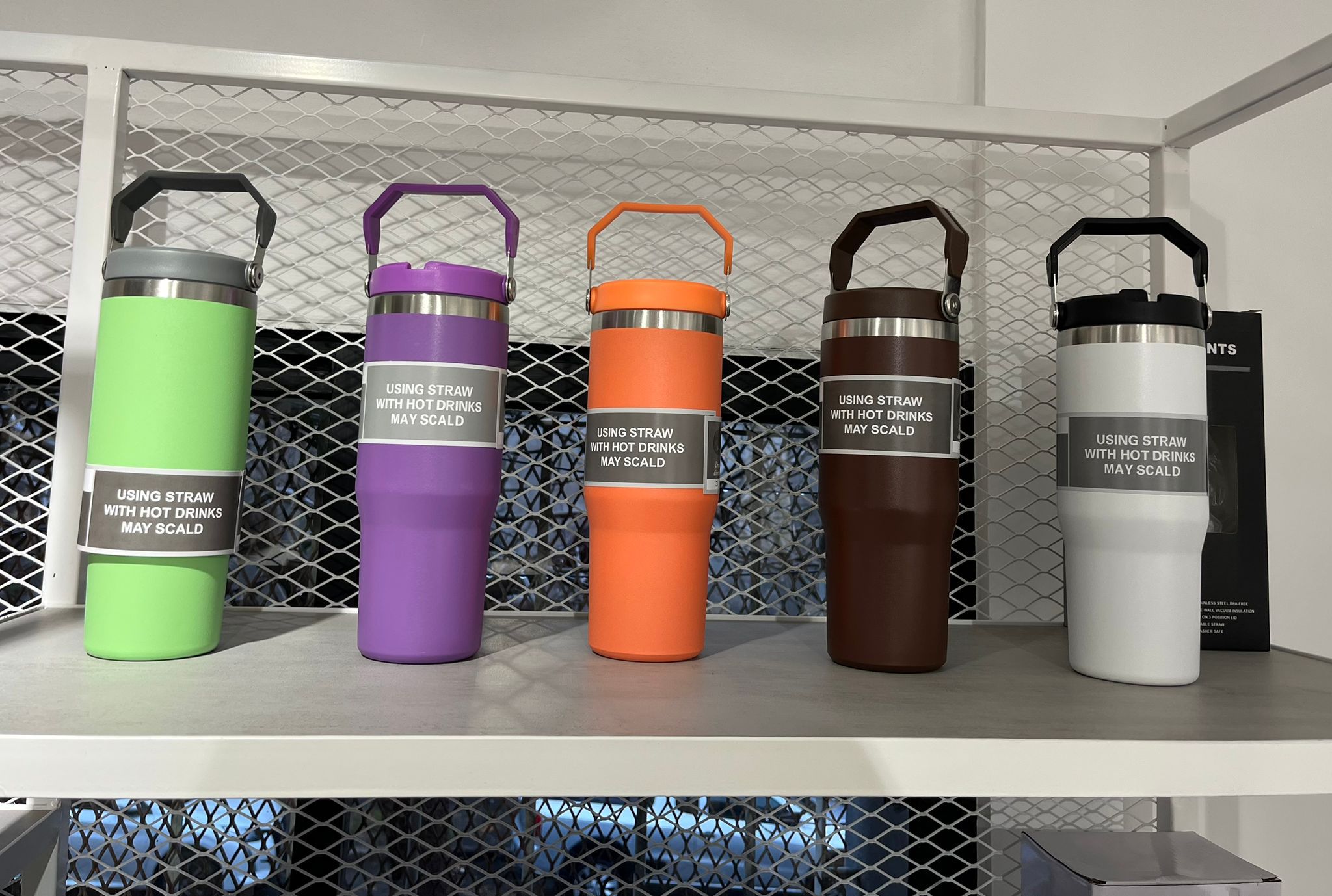 Vaso térmico con manija