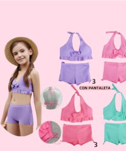 Malla niña con short BEB-43005