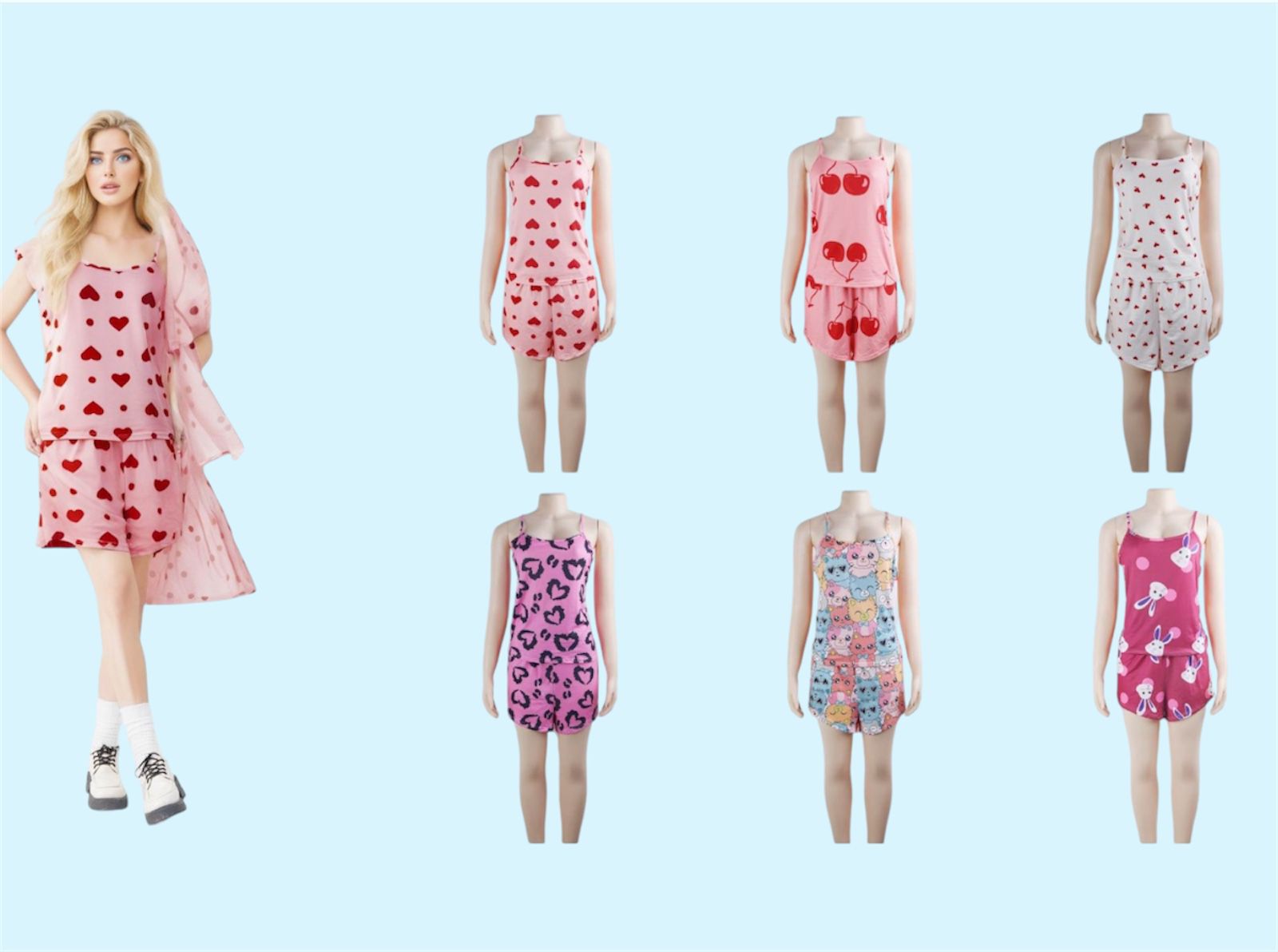 Pijama talles especiales ZHM-71498