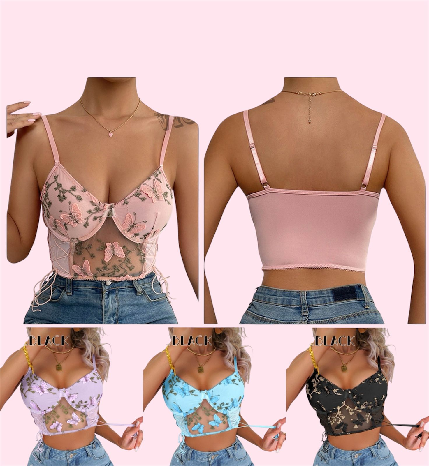Corset mariposas MX-10703