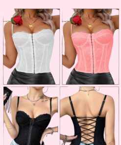 Corset prendido adelante MX-09613