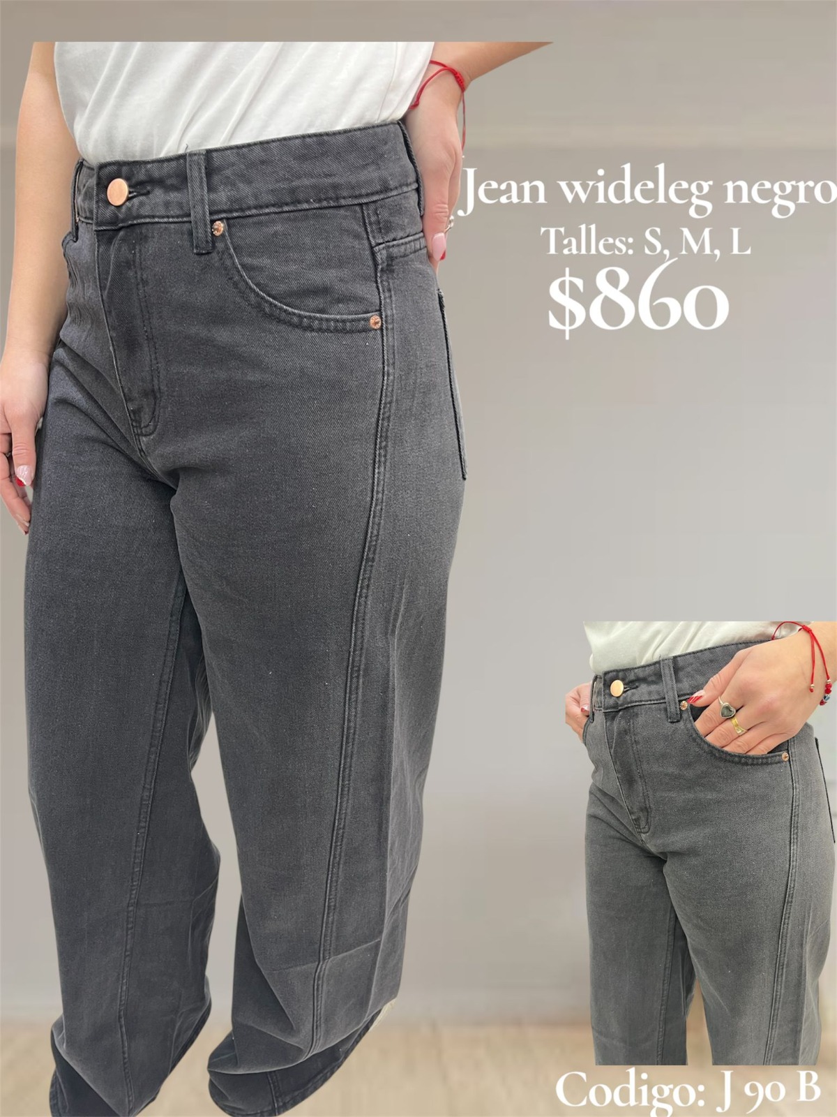 Jean wideleg J90 B
