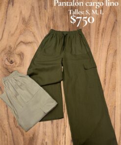 Pantalón cargo de lino J85