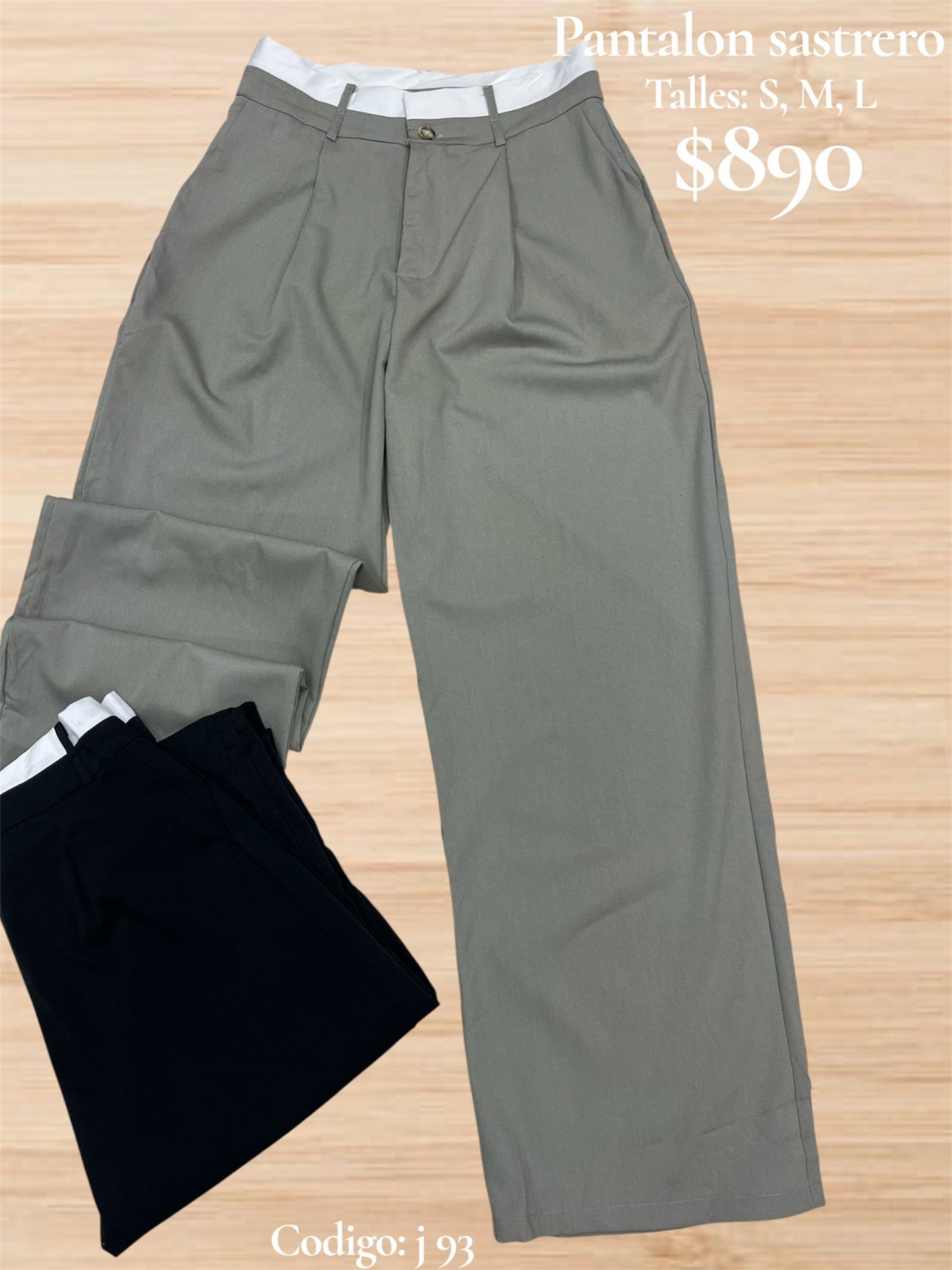 Pantalón sastrero