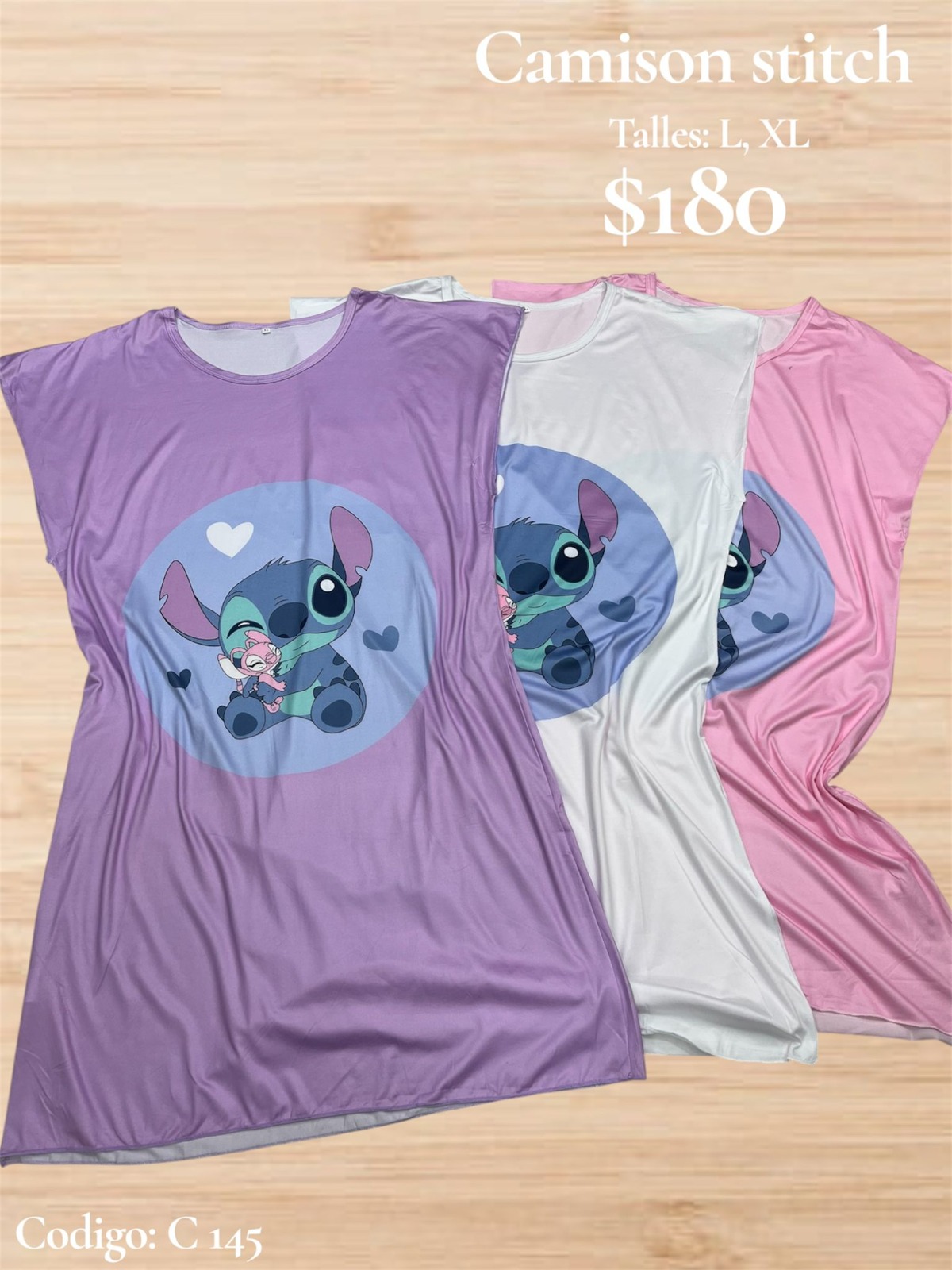 Camisón de Stitch C145