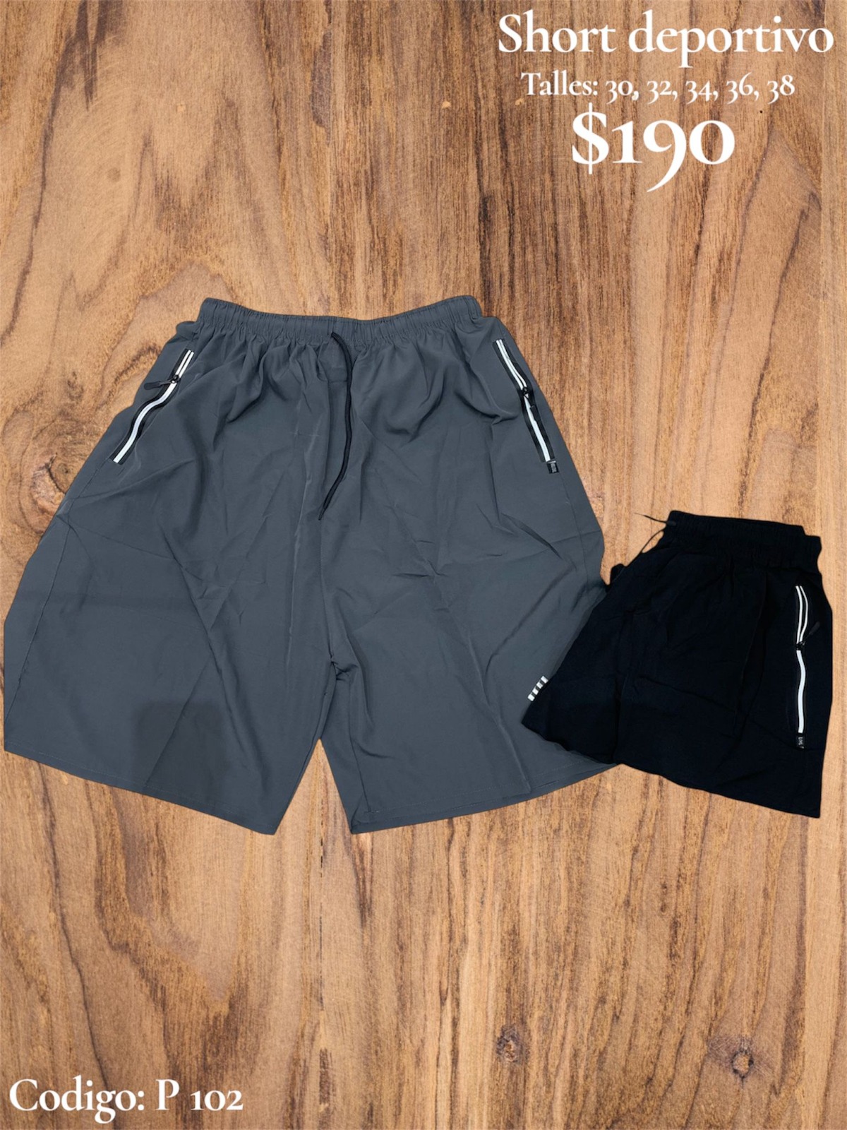 Short deportivo hombre  P102