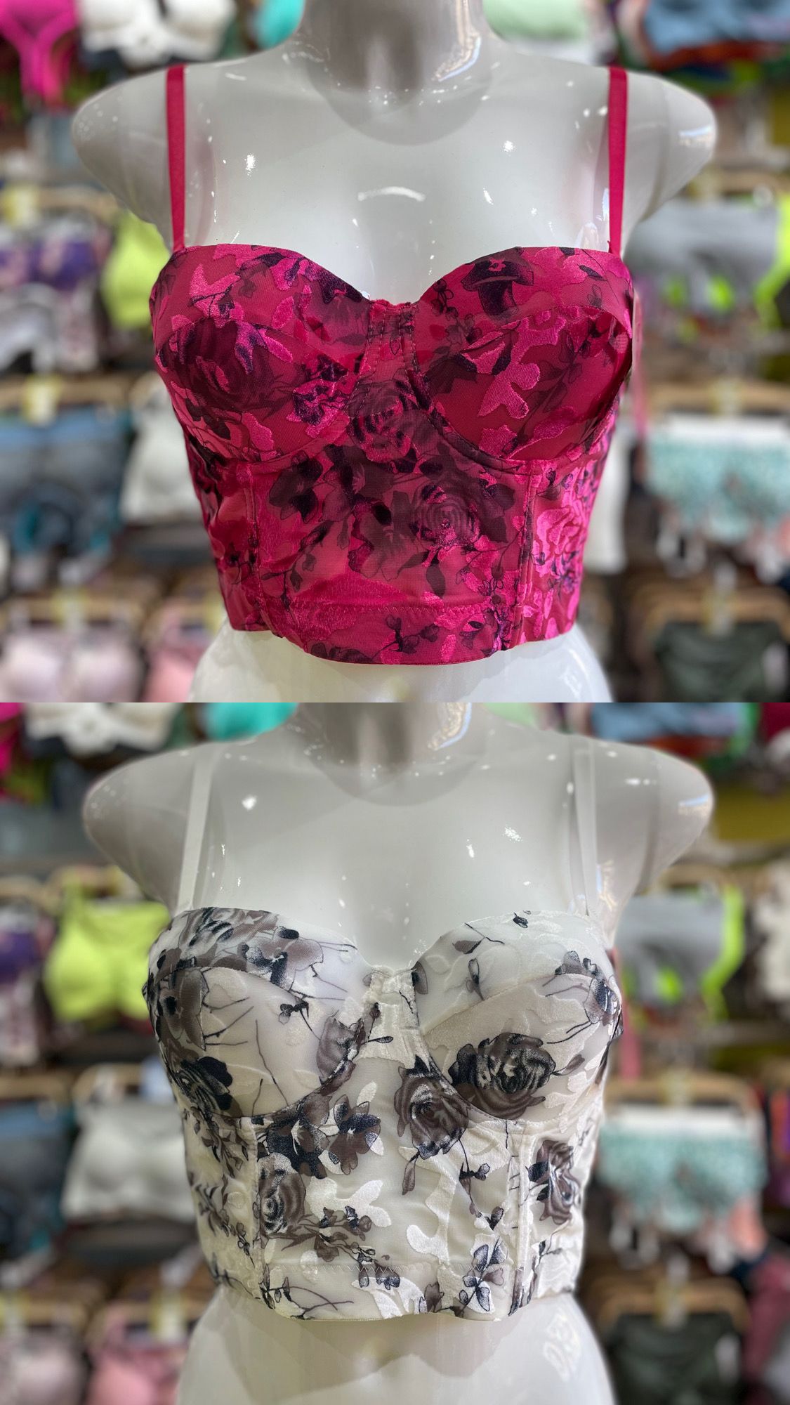 Corset rosas W522-2414