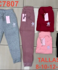 Pantalón c/puño adolec. - DC7807