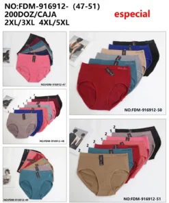 Bombacha microfibra señora - FDM 916912