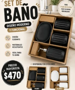 Set de baño