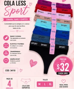 Colaless algodón sport