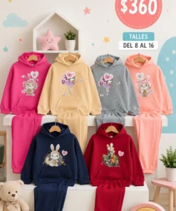 Conjunto algodón Niña