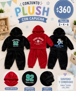 Conjunto plush