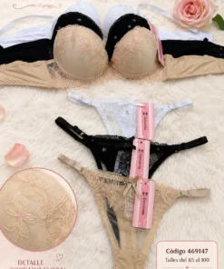 Conjunto copa B con bordado
