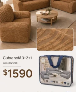 Set cubre sillón 3-2-1